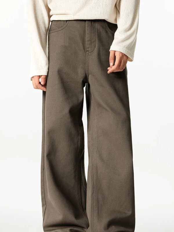 Винтажные коричневые джинсы American High Street Vibe, мужские летние модные длинные брюки с высокой талией и прямыми штанинами, повседневные джинсы
Винтажные коричневые джинсы American High Street Vibe, мужские летние модные длинные брюки с высокой талией и прямыми штанинами, повседневные джинсы