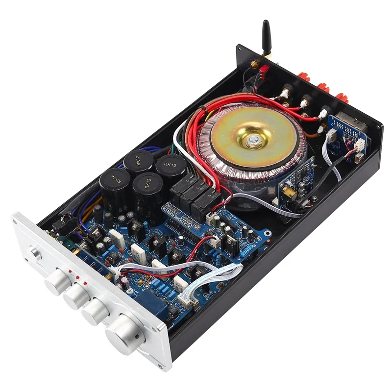 Sunbuck 150 Вт + 150 Вт + 68 Вт 2,1 Bluetooth HIFI усилитель LM3886 2SA1943 2SA5200 усилитель мощности
Sunbuck 150 Вт + 150 Вт + 68 Вт 2,1 Bluetooth HIFI усилитель LM3886 2SA1943 2SA5200 усилитель мощности