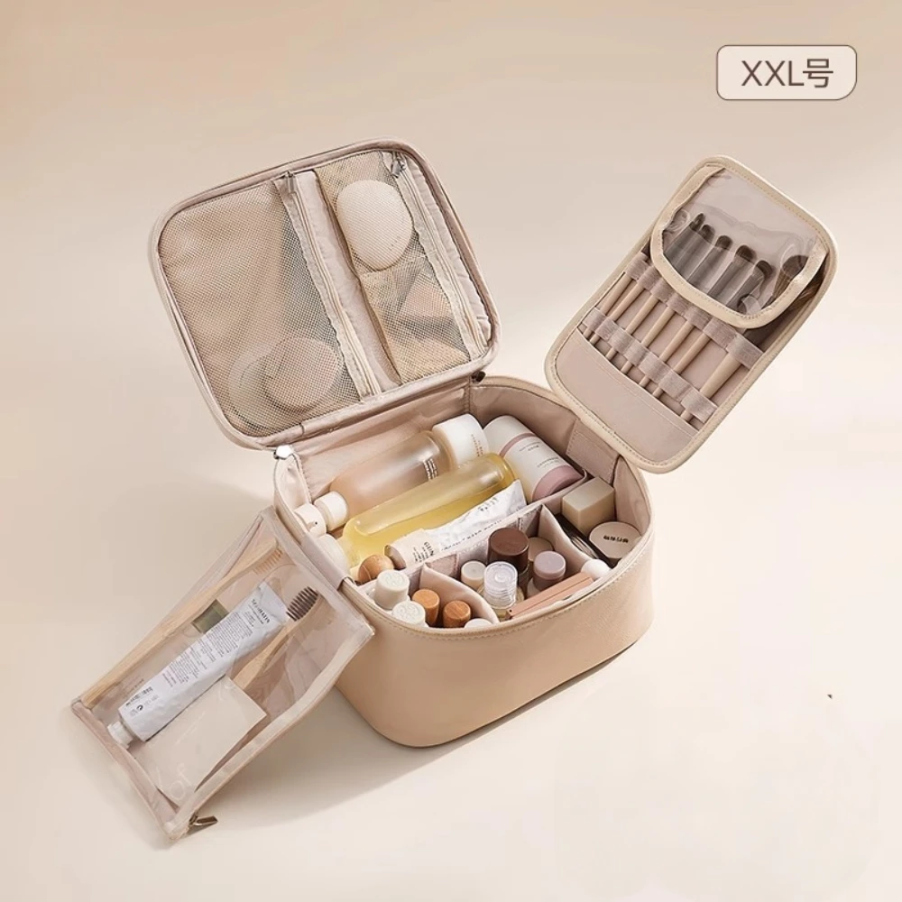 Cosmetiquero женская косметичка 2025 портативная коробка для хранения косметики большой емкости для путешествий, стирки и организации
Cosmetiquero женская косметичка 2025 портативная коробка для хранения косметики большой емкости для путешествий, стирки и организации