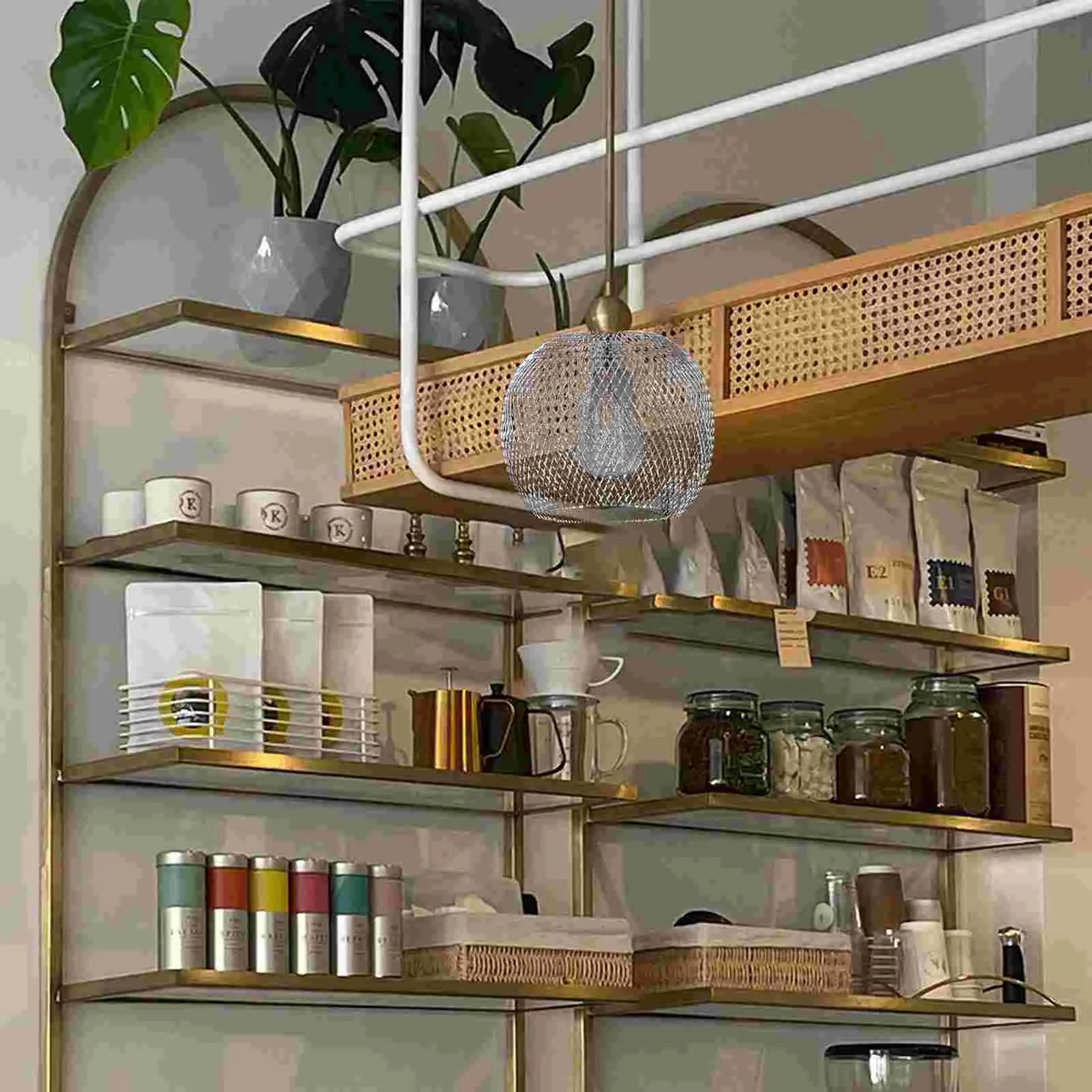 Wrought Iron Lampshade Guard Pendant Lights Baby for Hanging Bulb Covers Lampshades
Wrought Iron Lampshade Guard Pendant Lights Baby for Hanging Bulb Covers Lampshades