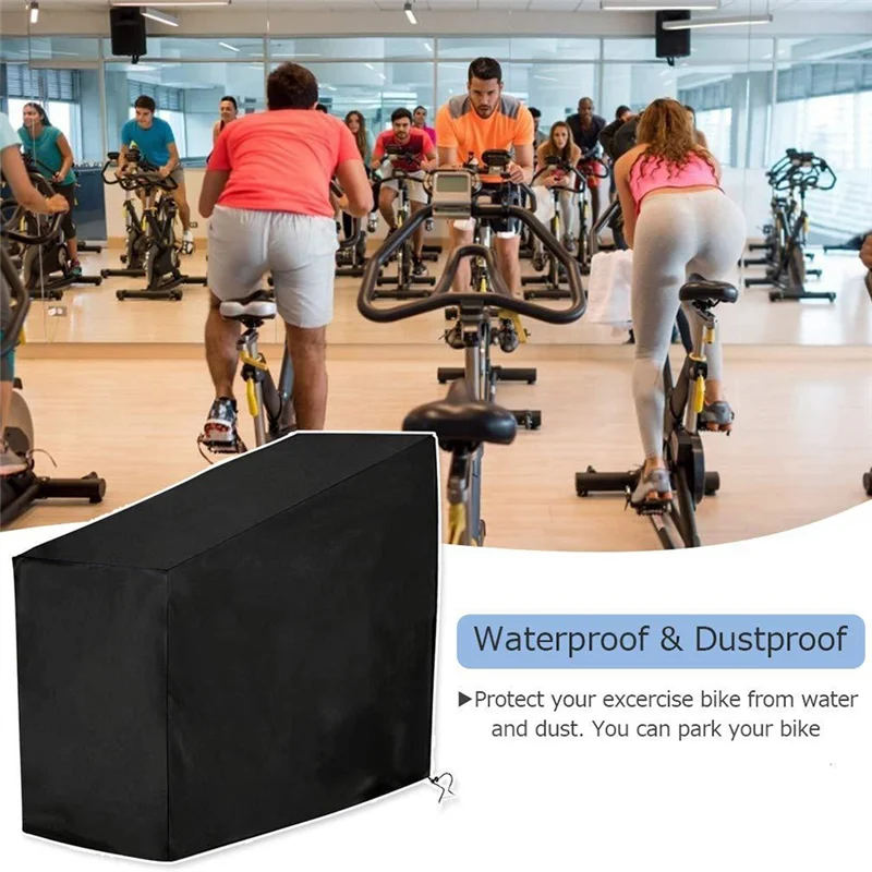 AA88 Upright Indoor Cycling Protective Cover, Dustproof/Waterproof Spinning Bike Cover 2Pack Black
AA88 Upright Indoor Cycling Protective Cover, Dustproof/Waterproof Spinning Bike Cover 2Pack Black
