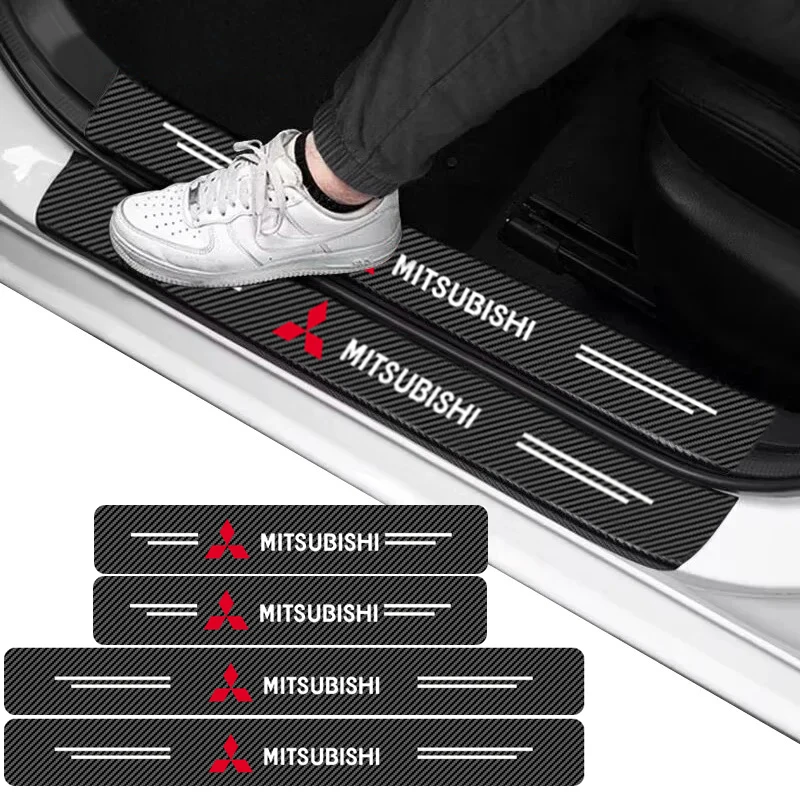 4PCS Carbon Fiber Car Sticker Auto Door Threshold Waterproof For Mitsubishi Asx Lancer Outlander Pajero Ralliart Car Styling
4PCS Carbon Fiber Car Sticker Auto Door Threshold Waterproof For Mitsubishi Asx Lancer Outlander Pajero Ralliart Car Styling