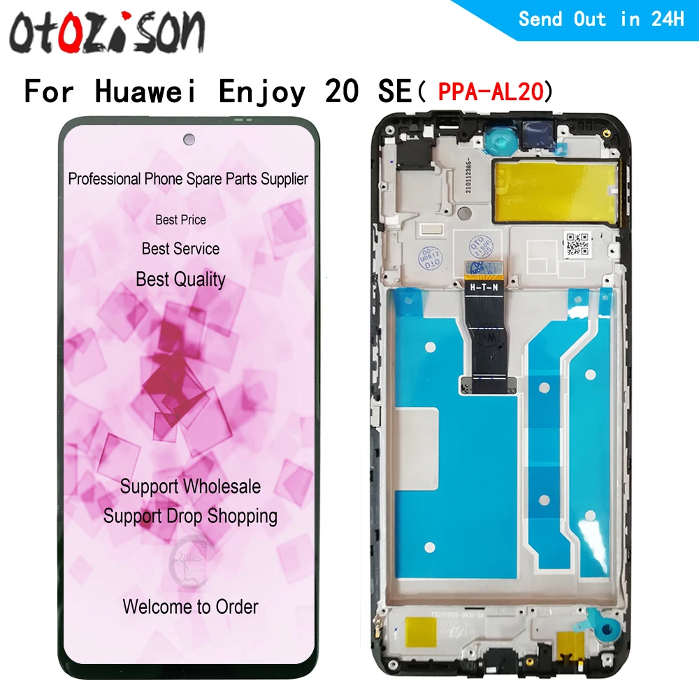 Для Huawei Enjoy 20SE ЖК-дисплей 6,67 дюйма IPS ЖК-дисплей для Huawei Enjoy 20 SE PPA-AL20 ЖК-дисплей с дигитайзером сенсорного экрана и рамкой в сборе
Для Huawei Enjoy 20SE ЖК-дисплей 6,67 дюйма IPS ЖК-дисплей для Huawei Enjoy 20 SE PPA-AL20 ЖК-дисплей с дигитайзером сенсорного экрана и рамкой в сборе