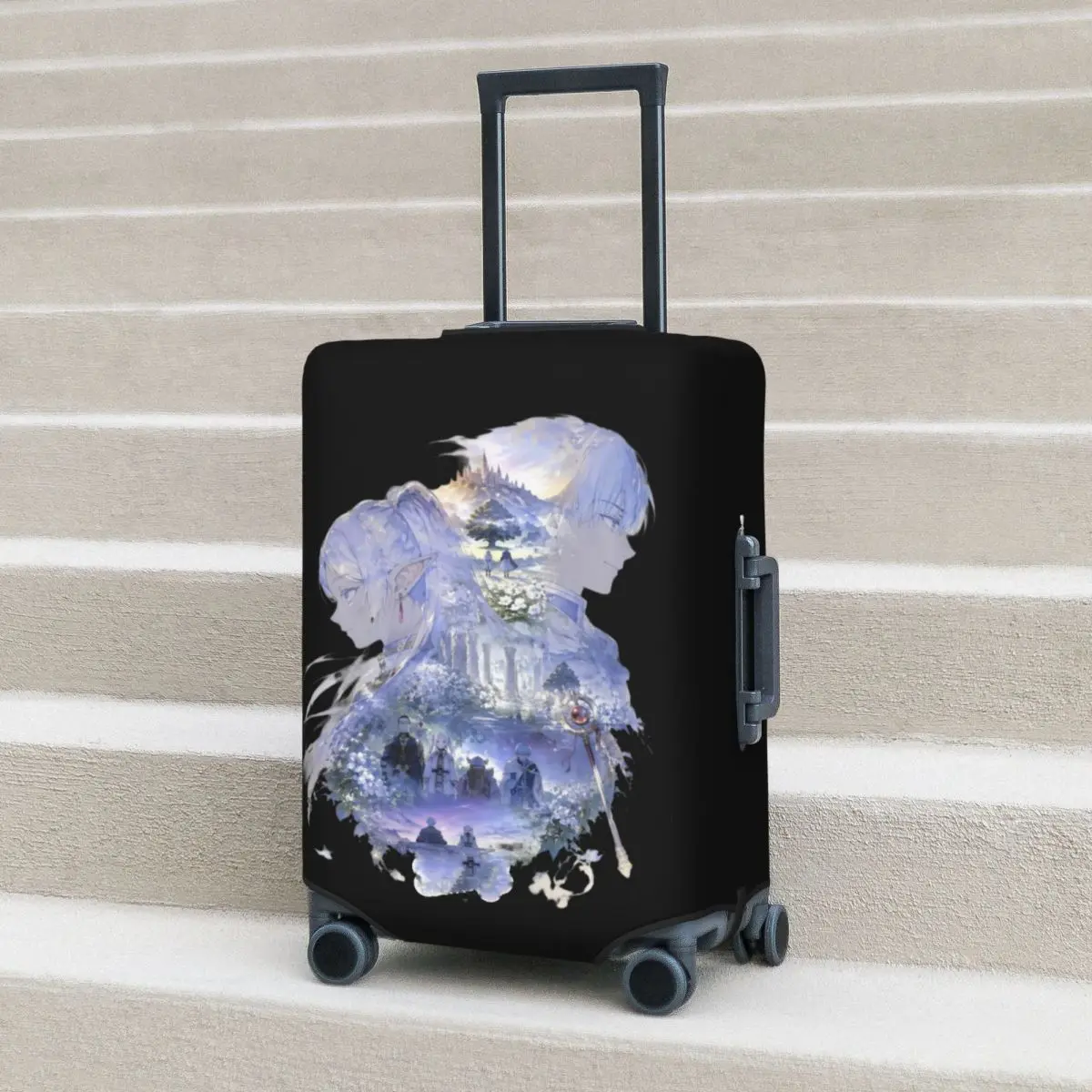 Frieren Beyond Journey's End Suitcase Cover Flight Elastic Luggage Case Business Protector
Frieren Beyond Journey's End Suitcase Cover Flight Elastic Luggage Case Business Protector