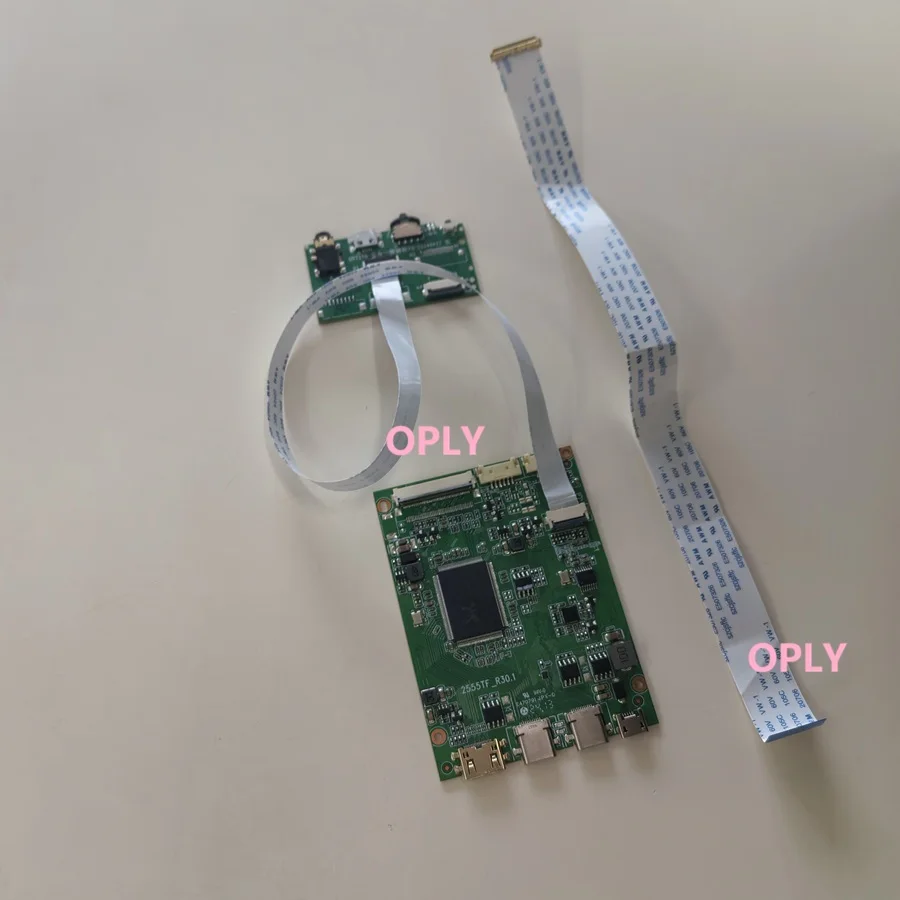 EDP Controllor board 2 TYPE C Mini HDMI-compatible for NV140DRM NV140DRM-N62 14" 2240x1400 LED panel LCD screen kit DIY monitor
EDP Controllor board 2 TYPE C Mini HDMI-compatible for NV140DRM NV140DRM-N62 14" 2240x1400 LED panel LCD screen kit DIY monitor