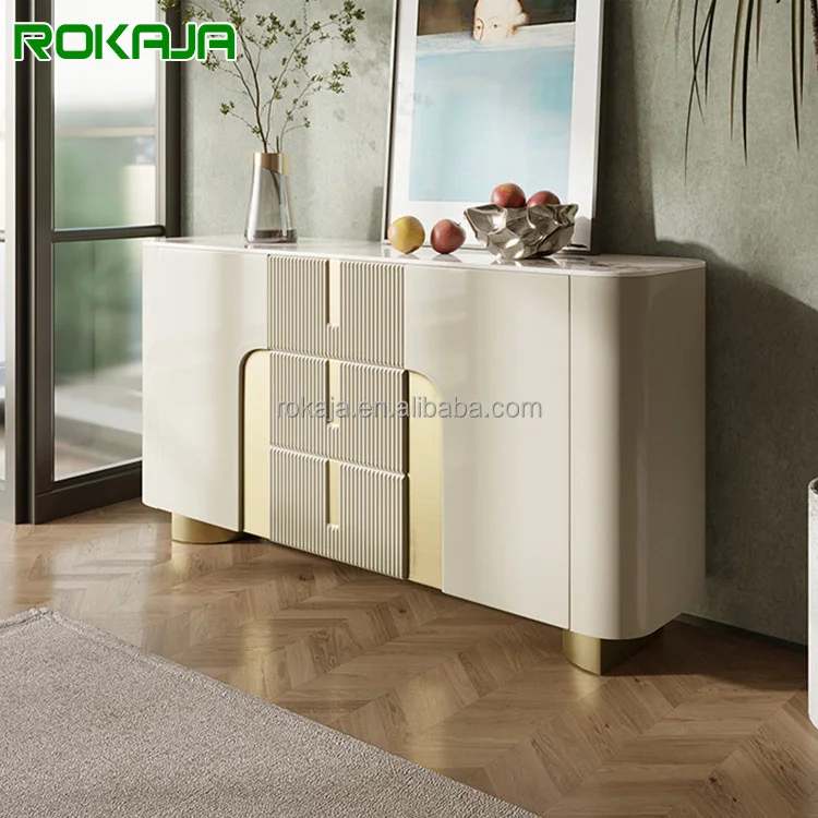 Modern Rock Slab Desktop Dining Sideboard Simple Large Space Capacity Storage Cabinet Dining Room Multi-Purpose Dinner Cabinet
Modern Rock Slab Desktop Dining Sideboard Simple Large Space Capacity Storage Cabinet Dining Room Multi-Purpose Dinner Cabinet