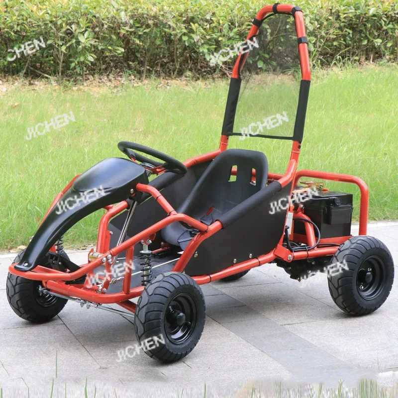 Одноместный электрический четырехколесный картинг, электрический дрифт-автомобиль, внедорожный путь может сидеть для взрослых, конкурентоспособные автомобили
Одноместный электрический четырехколесный картинг, электрический дрифт-автомобиль, внедорожный путь может сидеть для взрослых, конкурентоспособные автомобили