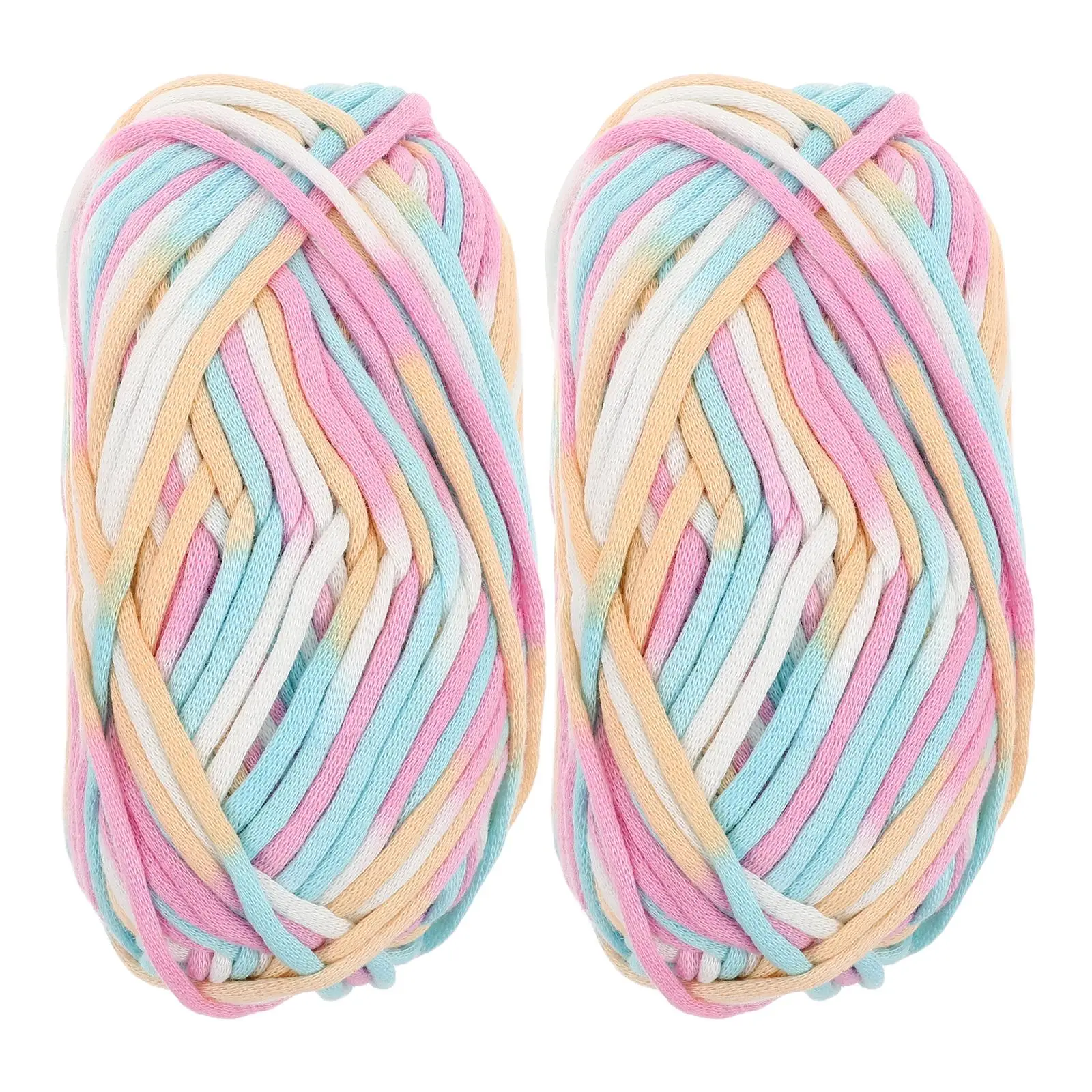 2Pcs Colored Braided Wool Knitting Yarn Portable Crochet Thread Soft Cotton Handmade Sweaters Scarves Home Decor Bright Colors
2Pcs Colored Braided Wool Knitting Yarn Portable Crochet Thread Soft Cotton Handmade Sweaters Scarves Home Decor Bright Colors