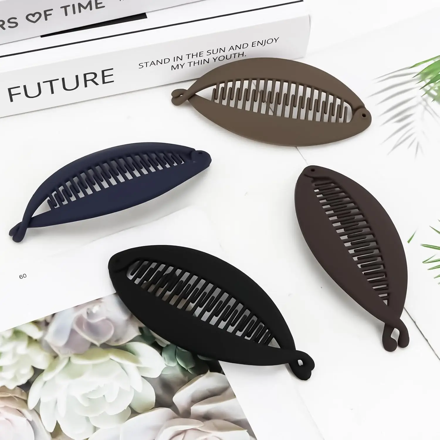 Summer ponytail clip in fish shape hairpin, vertical hairpin, butterfly hairpin, oval hairpin, simple hair accessory, ponytail c
Summer ponytail clip in fish shape hairpin, vertical hairpin, butterfly hairpin, oval hairpin, simple hair accessory, ponytail c
