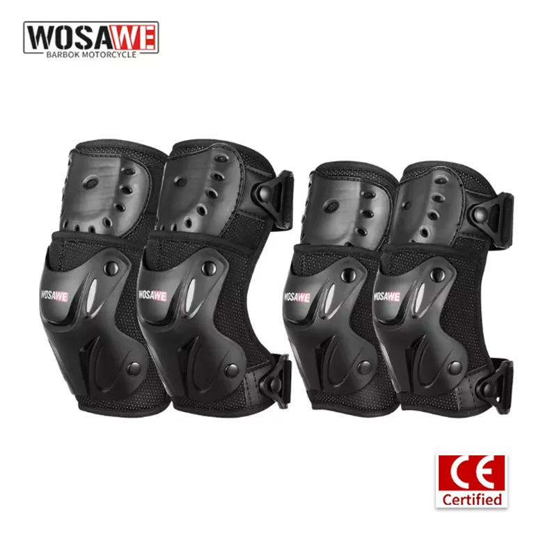 WOSAWE Adult Motorcycle Riding Knee Pads Tactical Elbow Pads Hard Shell Anti-fall Anti-collision Sports Gear Equipment
WOSAWE Adult Motorcycle Riding Knee Pads Tactical Elbow Pads Hard Shell Anti-fall Anti-collision Sports Gear Equipment