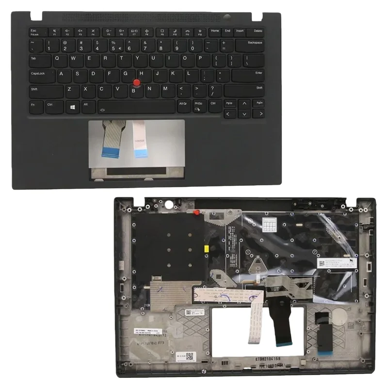 Клавиатура с подставкой для рук и рамкой, американская раскладка, с подсветкой, для WLAN, для Lenovo ThinkPad T14s Gen 2
Клавиатура с подставкой для рук и рамкой, американская раскладка, с подсветкой, для WLAN, для Lenovo ThinkPad T14s Gen 2