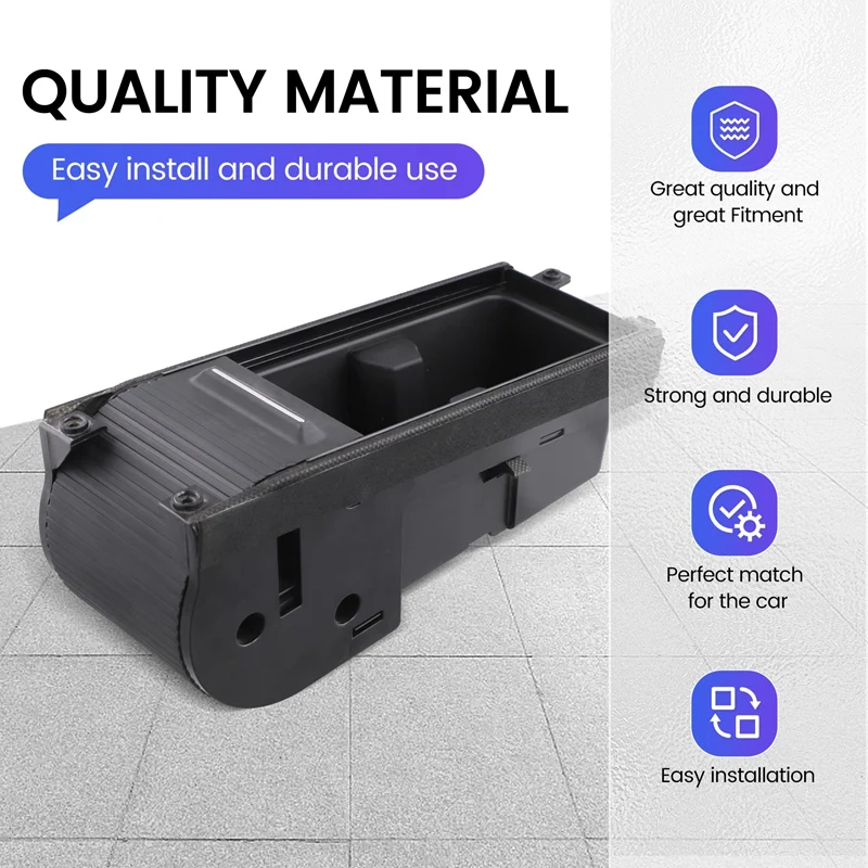 Car Center Console Water Cup Holder Storage Box Drinks Holders For Hyundai Sonata 9 2015-
Car Center Console Water Cup Holder Storage Box Drinks Holders For Hyundai Sonata 9 2015-