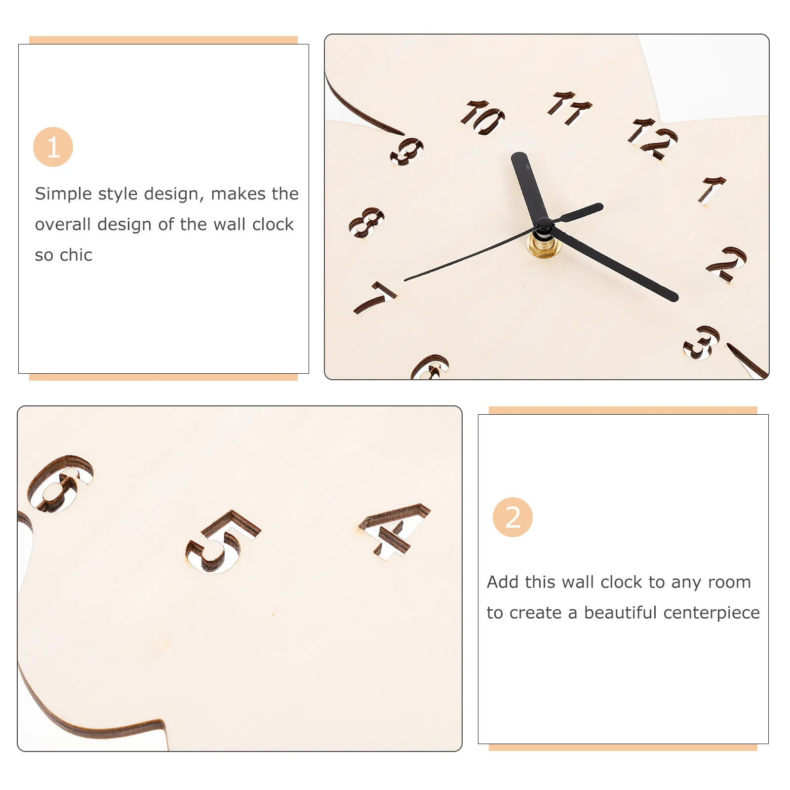 Basswood Animals Shape Wall Clock Silent Movement Home Decoration Decorative Wood Wall Clock for Living Room Bedroom Kitchen 
Basswood Animals Shape Wall Clock Silent Movement Home Decoration Decorative Wood Wall Clock for Living Room Bedroom Kitchen