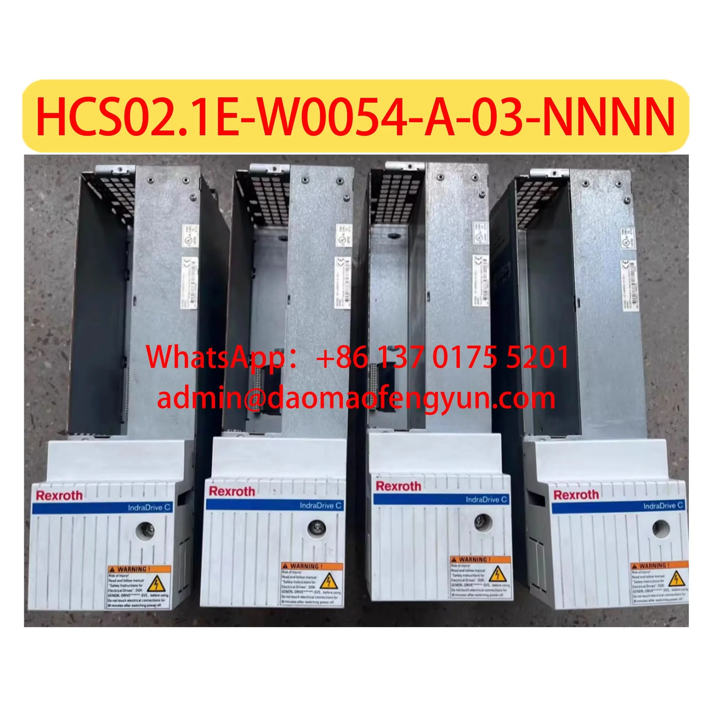 HCS02.1E-W0054-A-03-NNNN Б/у сервопривод, проверен, исправен, HCS02 1E W0054 A 03 NNNN
HCS02.1E-W0054-A-03-NNNN Б/у сервопривод, проверен, исправен, HCS02 1E W0054 A 03 NNNN