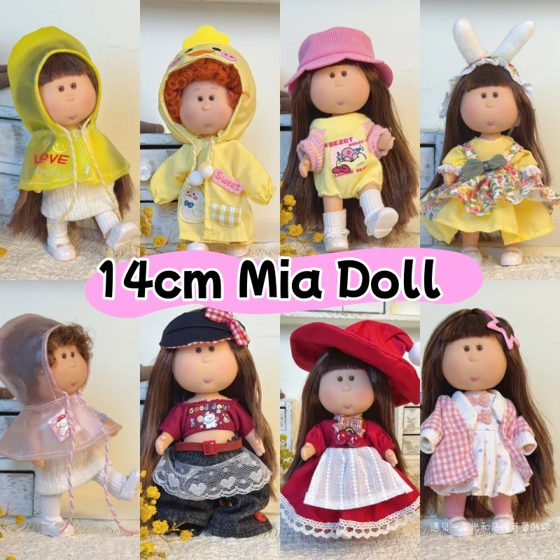 14cm Mia Mini Potato Doll With Clothes Pants Shoes Set, Cute Dress Up Doll, Skirts Hats Straps Accessories, Many Style Gift Girl
14cm Mia Mini Potato Doll With Clothes Pants Shoes Set, Cute Dress Up Doll, Skirts Hats Straps Accessories, Many Style Gift Girl