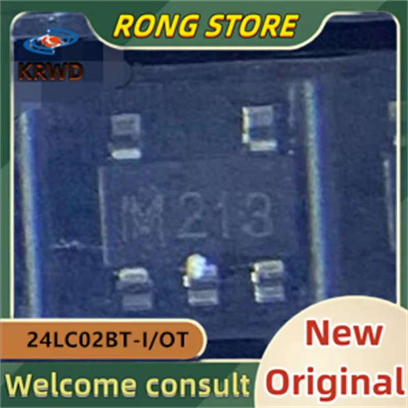 50 шт. M213 новый и оригинальный чип IC SOT23-5 24LC02BT-I/OT 24LC02BT-I 24LC02BT 24LC02B 24LC02
50 шт. M213 новый и оригинальный чип IC SOT23-5 24LC02BT-I/OT 24LC02BT-I 24LC02BT 24LC02B 24LC02