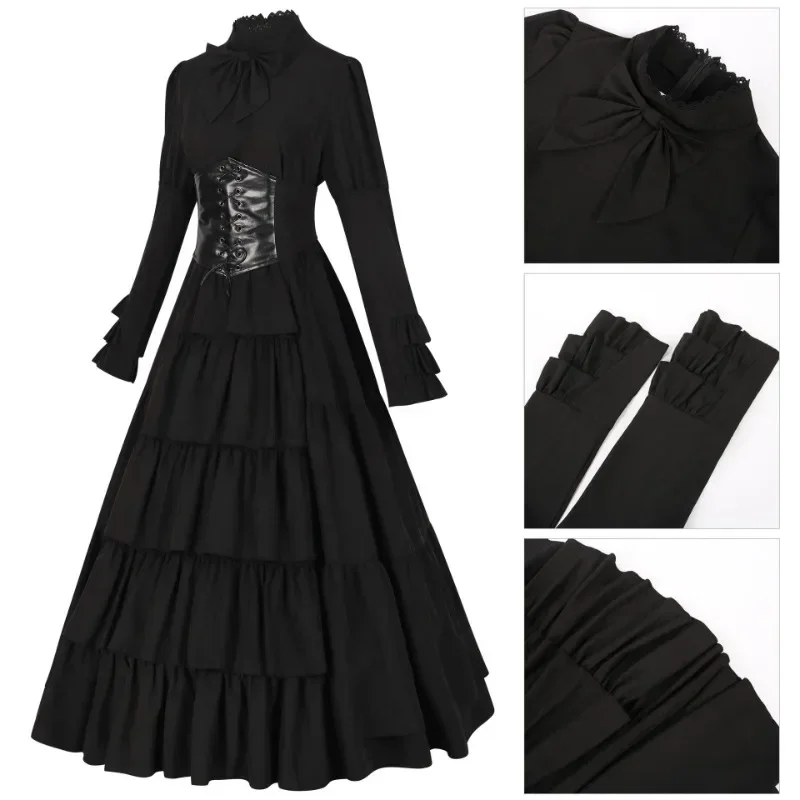 Vêtements Ghiquesüévaux pour femmes, robe de cour victorienne, robe de Rhirlandaise de la Renaissance, костюм
Vêtements Ghiquesüévaux pour femmes, robe de cour victorienne, robe de Rhirlandaise de la Renaissance, костюм