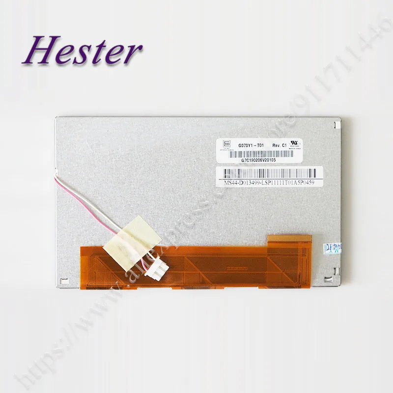 New for G070Y1-T01 LCD Display G070Y1-T01 LCD Screen Panel
New for G070Y1-T01 LCD Display G070Y1-T01 LCD Screen Panel