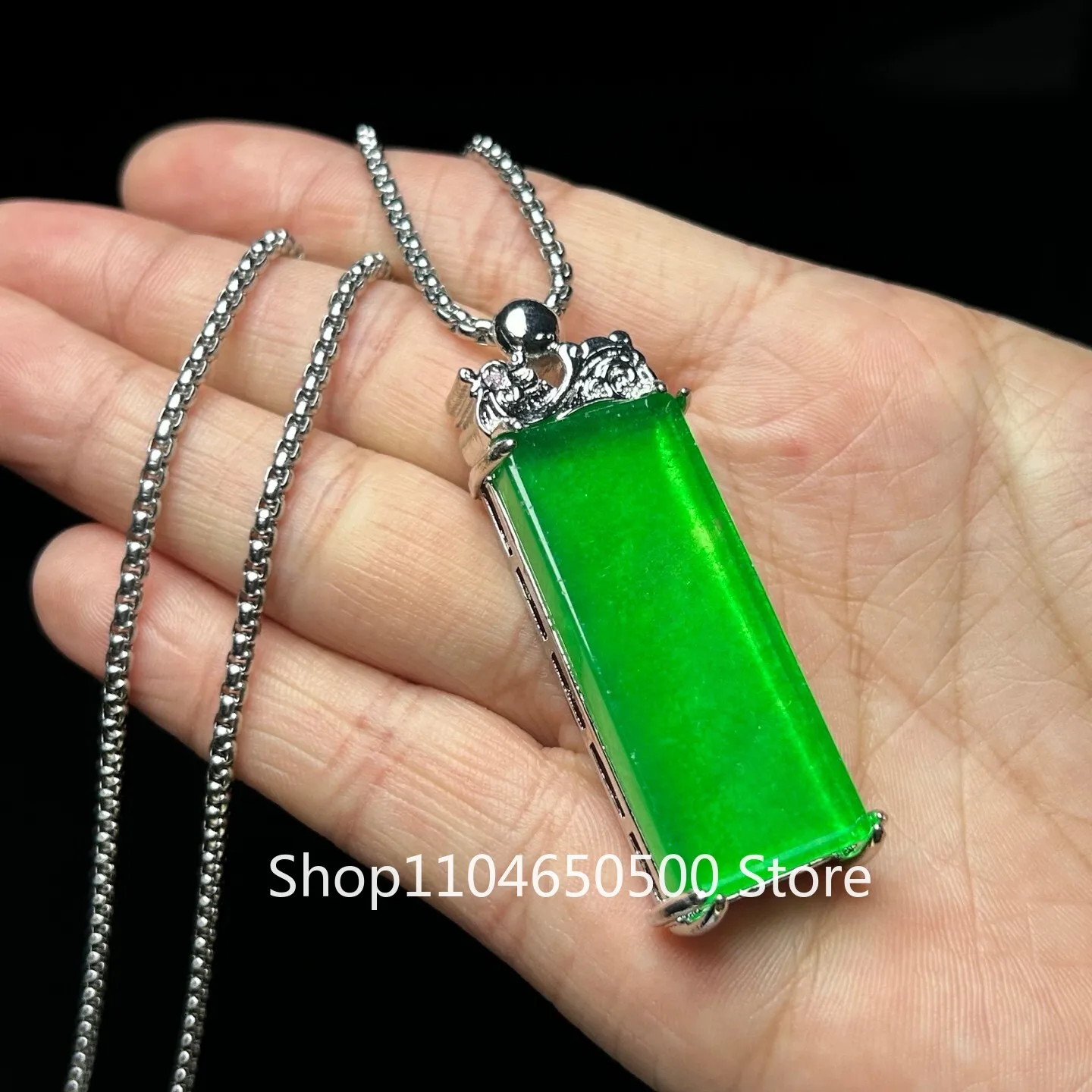 Certified Nature inlay ice green Jade Jadeite nothingcard Pendant&Necklaces
Certified Nature inlay ice green Jade Jadeite nothingcard Pendant&Necklaces