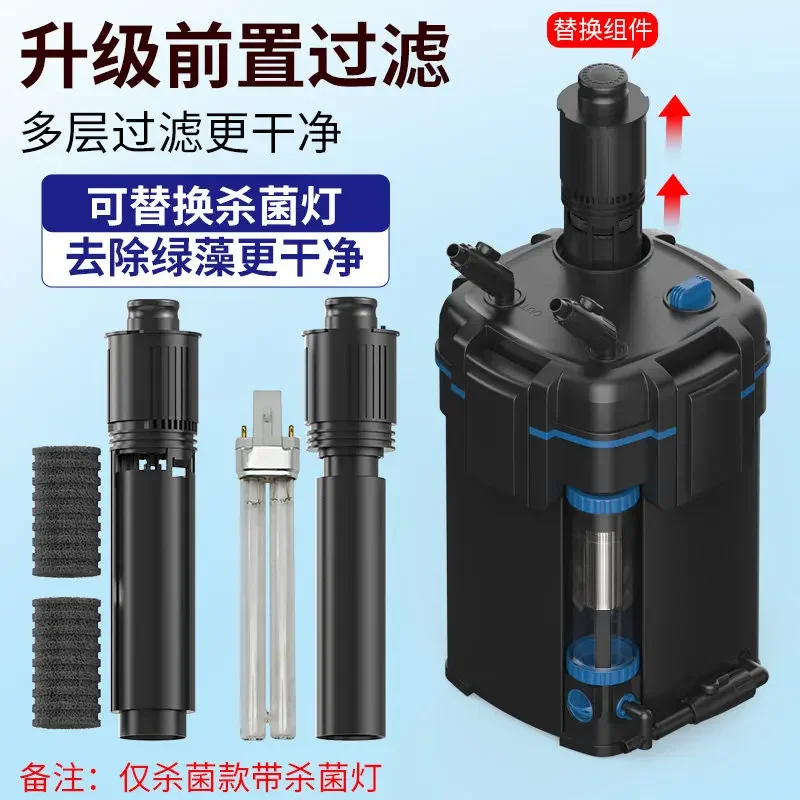W21- fish toilet water purification circulation three-in-one filter fish tank filter external ultra-quiet
W21- fish toilet water purification circulation three-in-one filter fish tank filter external ultra-quiet