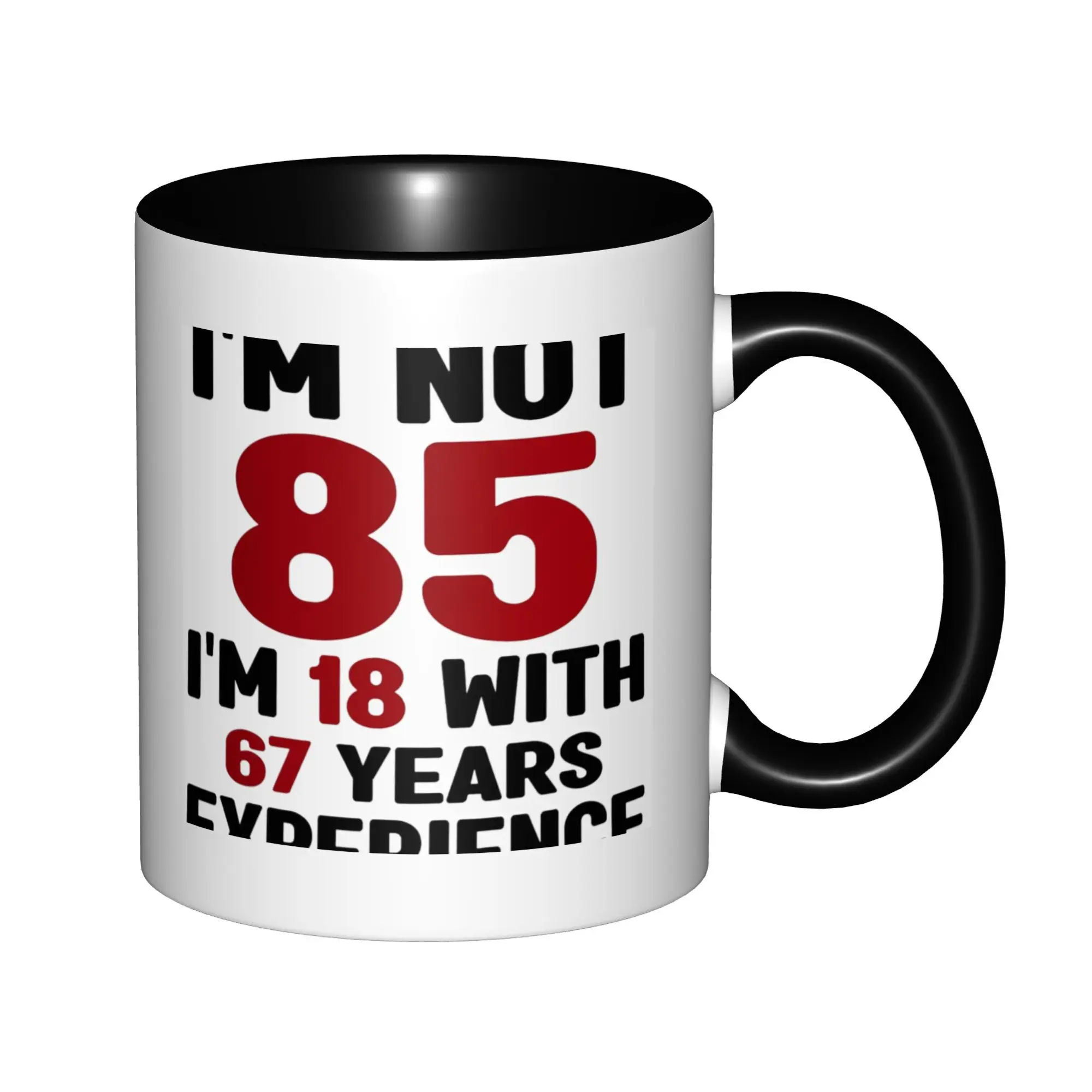 85th Birthday Gifts For Men, Women Mugs With Black Handle Birthday Coffee Mugs Ceramic Tea Cups 11oz
85th Birthday Gifts For Men, Women Mugs With Black Handle Birthday Coffee Mugs Ceramic Tea Cups 11oz