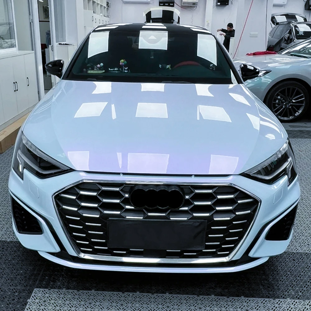 Car Wrap Vinyl Film Magic Pearl Misty Purple Color Change Film PET Sticker Bubble Free Wrapping Decals Car Accessories Decora
Car Wrap Vinyl Film Magic Pearl Misty Purple Color Change Film PET Sticker Bubble Free Wrapping Decals Car Accessories Decora