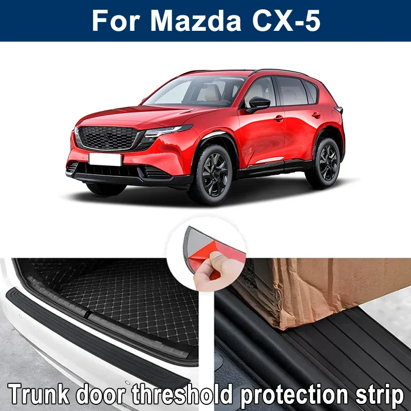 Car Trunk Sill Anti-scratch Guard Strip For Mazda CX-5 - Rear Bumper Rubber Protector Decorative Cover Sticker
Car Trunk Sill Anti-scratch Guard Strip For Mazda CX-5 - Rear Bumper Rubber Protector Decorative Cover Sticker