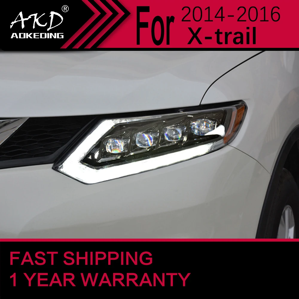 Car Lights for Nissan X-Trail LED Headlight 2014-2016 XTrail Head Lamp Drl Dynamic Signal Projector Lens Automotive Accessories
Car Lights for Nissan X-Trail LED Headlight 2014-2016 XTrail Head Lamp Drl Dynamic Signal Projector Lens Automotive Accessories