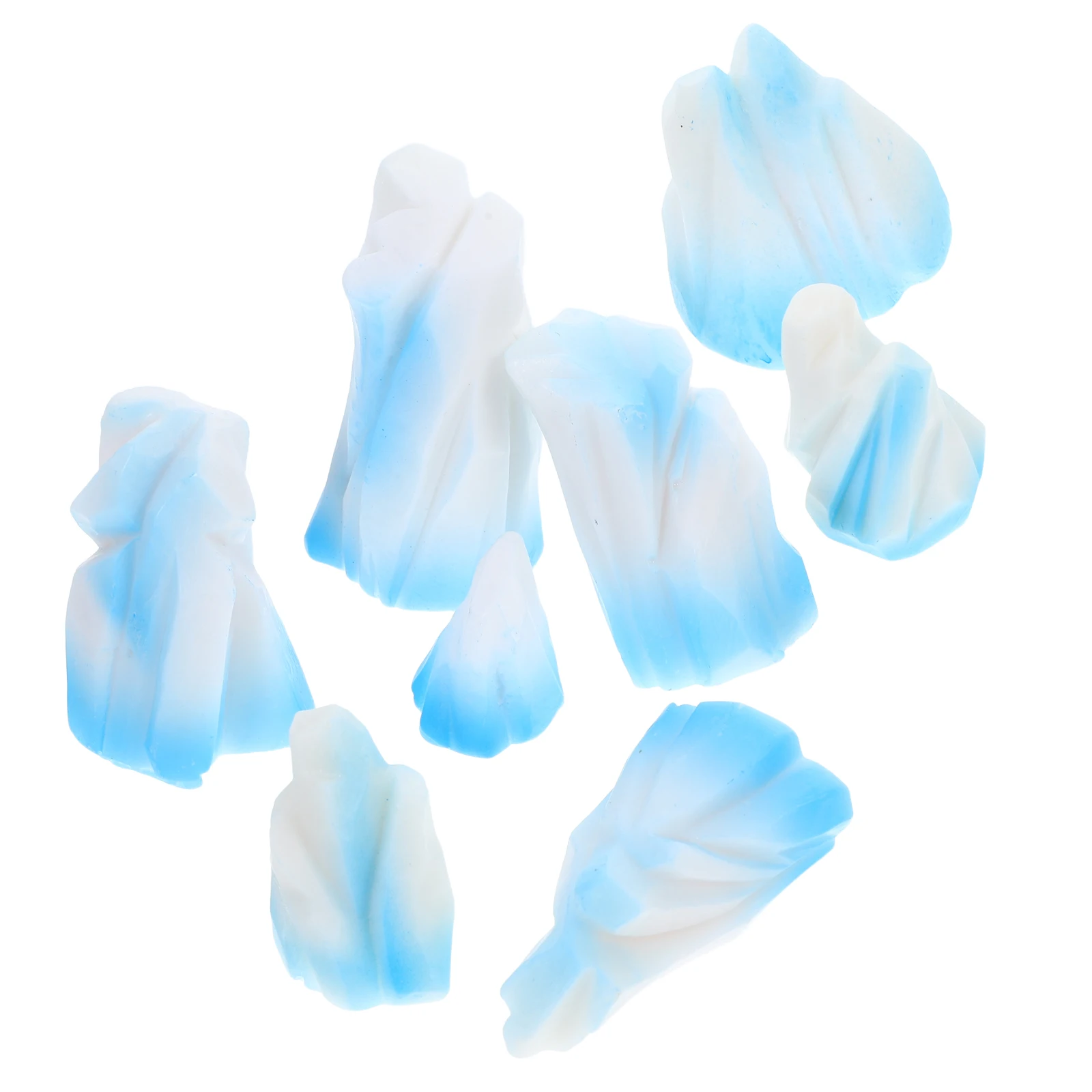 8 pcs Iceberg Decoration Figurines Mini Tiny Floeberg Model Floeberg Ornaments Resin Craft Accessories
8 pcs Iceberg Decoration Figurines Mini Tiny Floeberg Model Floeberg Ornaments Resin Craft Accessories