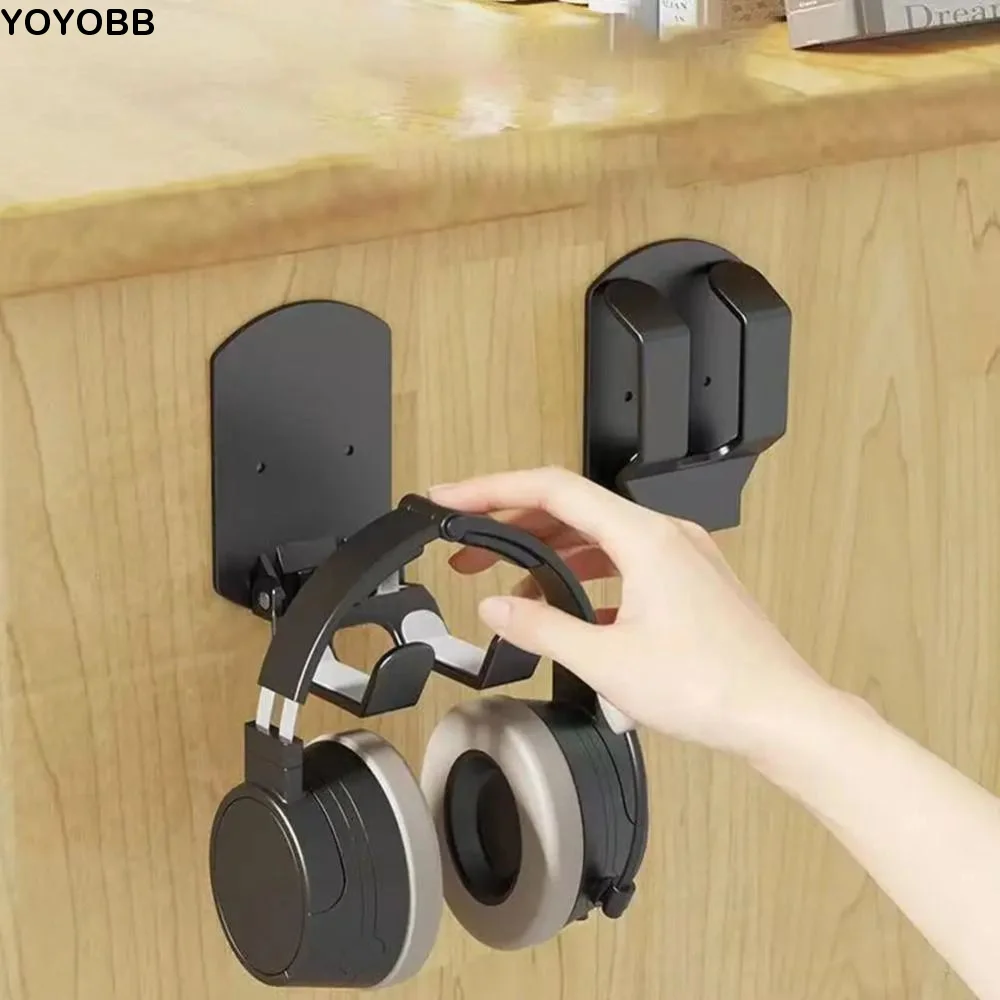 Wall Mounted Foldable Headphone Stand Space Saving Hole-Free Installation Gaming Headset Bracket Universal Silicone Non-Slip Pad
Wall Mounted Foldable Headphone Stand Space Saving Hole-Free Installation Gaming Headset Bracket Universal Silicone Non-Slip Pad