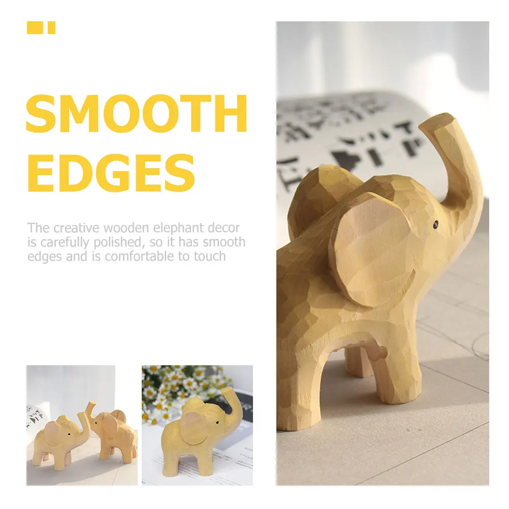 Decorate Elephant Ornaments Christmas Basswood Porch Decorative Model Animal Statue
Decorate Elephant Ornaments Christmas Basswood Porch Decorative Model Animal Statue