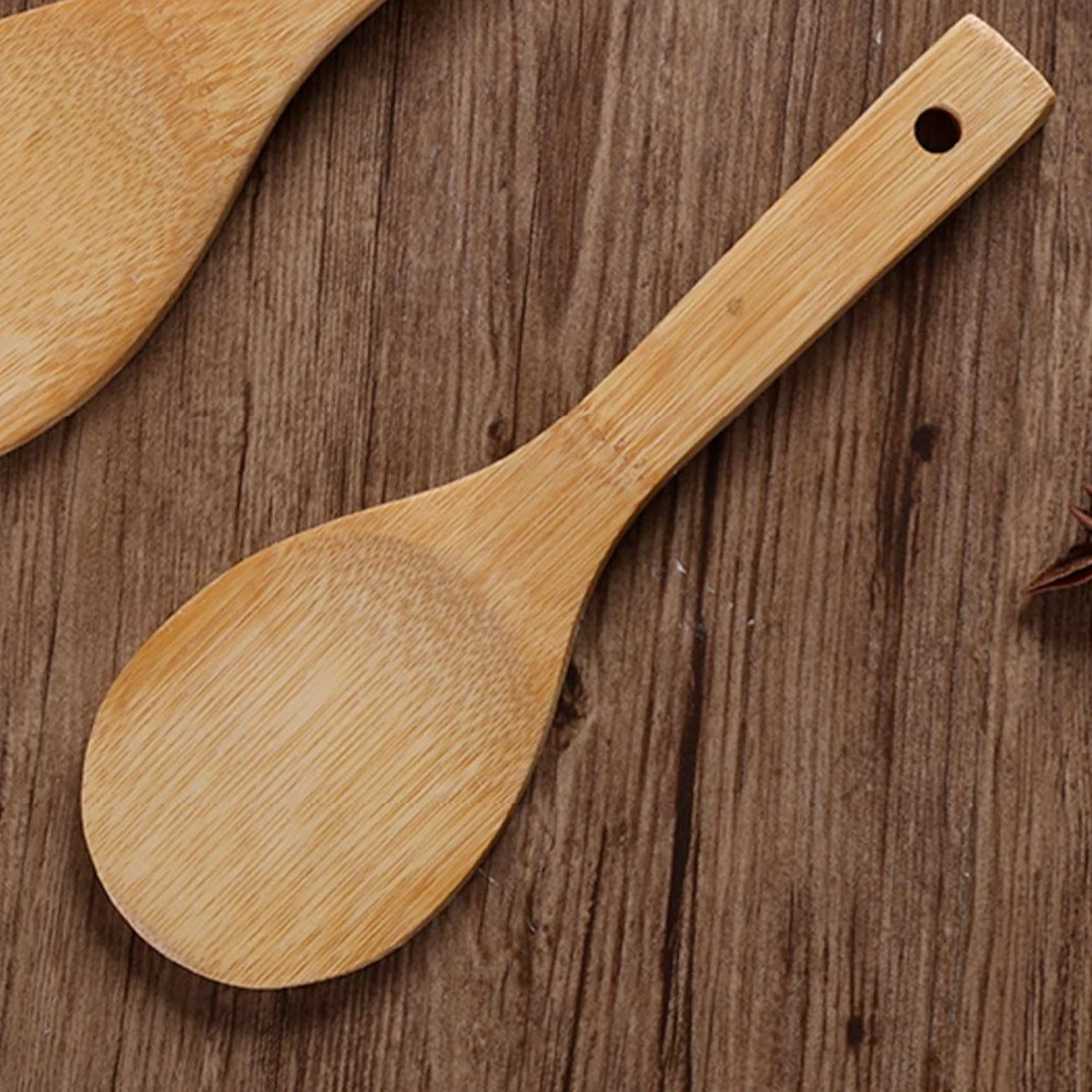 2pcs Rice Cooker Spoon Bamboo Nonstick Serving Spatula Household Kitchen Utensils Scoop Paddle Compact Reusable Rice Spoon Heat
2pcs Rice Cooker Spoon Bamboo Nonstick Serving Spatula Household Kitchen Utensils Scoop Paddle Compact Reusable Rice Spoon Heat