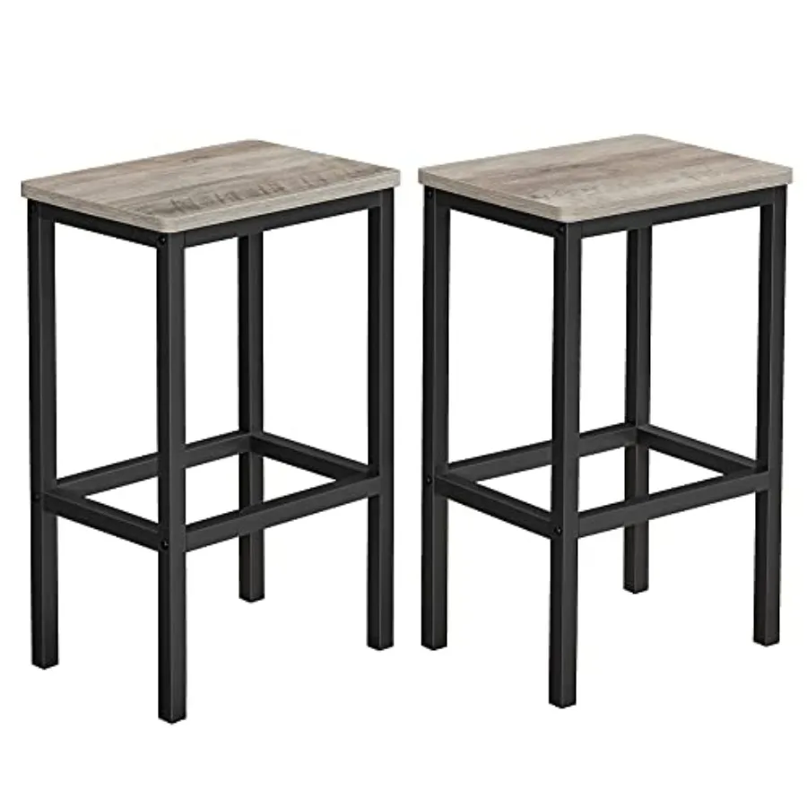 Bar Stools Set of 2, Bar Chairs, Kitchen Breakfast Bar Stools with Footrest, 25.6 Inch Tall, Industrial in Living Room, Party R
Bar Stools Set of 2, Bar Chairs, Kitchen Breakfast Bar Stools with Footrest, 25.6 Inch Tall, Industrial in Living Room, Party R