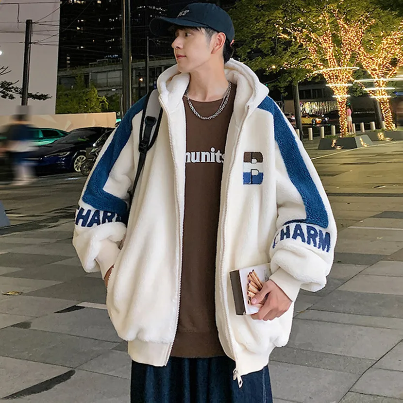 Lamb Fur Hooded Jaet Winter New Sle Thiened Student Cotton Clothes Hong Kong Sle Loose Cotton Coat Winter Faionable...
Lamb Fur Hooded Jaet Winter New Sle Thiened Student Cotton Clothes Hong Kong Sle Loose Cotton Coat Winter Faionable...