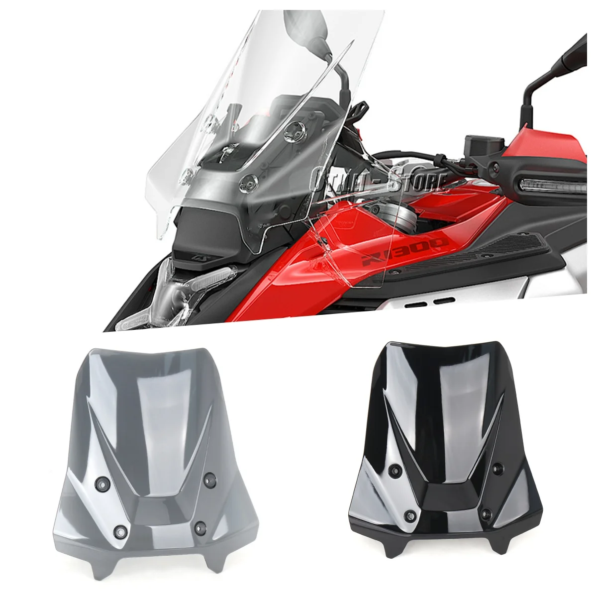 Motorcycle Acrylic Visor Deflector Adjustable Windshield Windscreen For BMW R 1300 GS Adventure R1300GS ADV R1300gs 2023 2024
Motorcycle Acrylic Visor Deflector Adjustable Windshield Windscreen For BMW R 1300 GS Adventure R1300GS ADV R1300gs 2023 2024