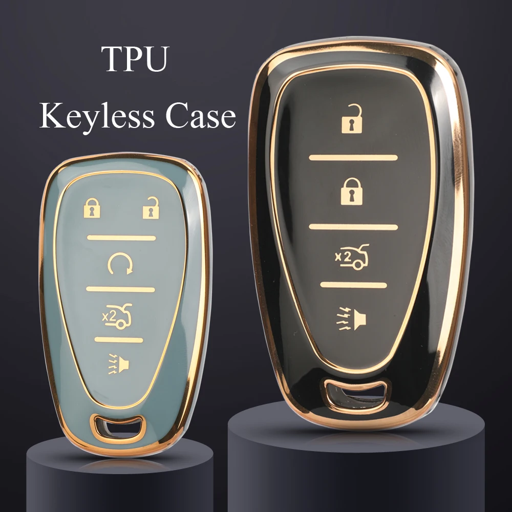 Jingyuqin 4/5 BTN Soft TPU Car Key Case For Chevrolet Chevy Camaro Cruze Malibu Sonic Volt Tracker Spark Bolt Trax Protect Shell
Jingyuqin 4/5 BTN Soft TPU Car Key Case For Chevrolet Chevy Camaro Cruze Malibu Sonic Volt Tracker Spark Bolt Trax Protect Shell