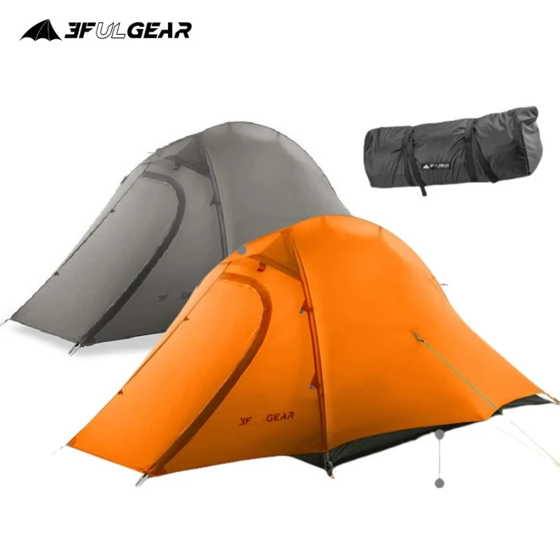 3F UL GEAR Outdoor Camping Tent 2 Person Waterproof 15D Nylon Silicone Coating 3 4 Season Double Layer Ultralight Hiking Tents
3F UL GEAR Outdoor Camping Tent 2 Person Waterproof 15D Nylon Silicone Coating 3 4 Season Double Layer Ultralight Hiking Tents