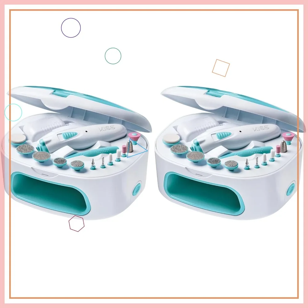 All-in-One Nail Care Kit with Power File and Dryer, Pack of 2 for Professional Manicures
All-in-One Nail Care Kit with Power File and Dryer, Pack of 2 for Professional Manicures