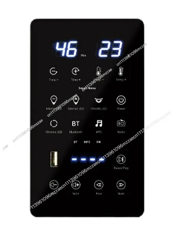 Sauna Room Thermostat, Sweat Room Light Wave Room Controller LCD Screen High Power 110v-220v Power Box
Sauna Room Thermostat, Sweat Room Light Wave Room Controller LCD Screen High Power 110v-220v Power Box