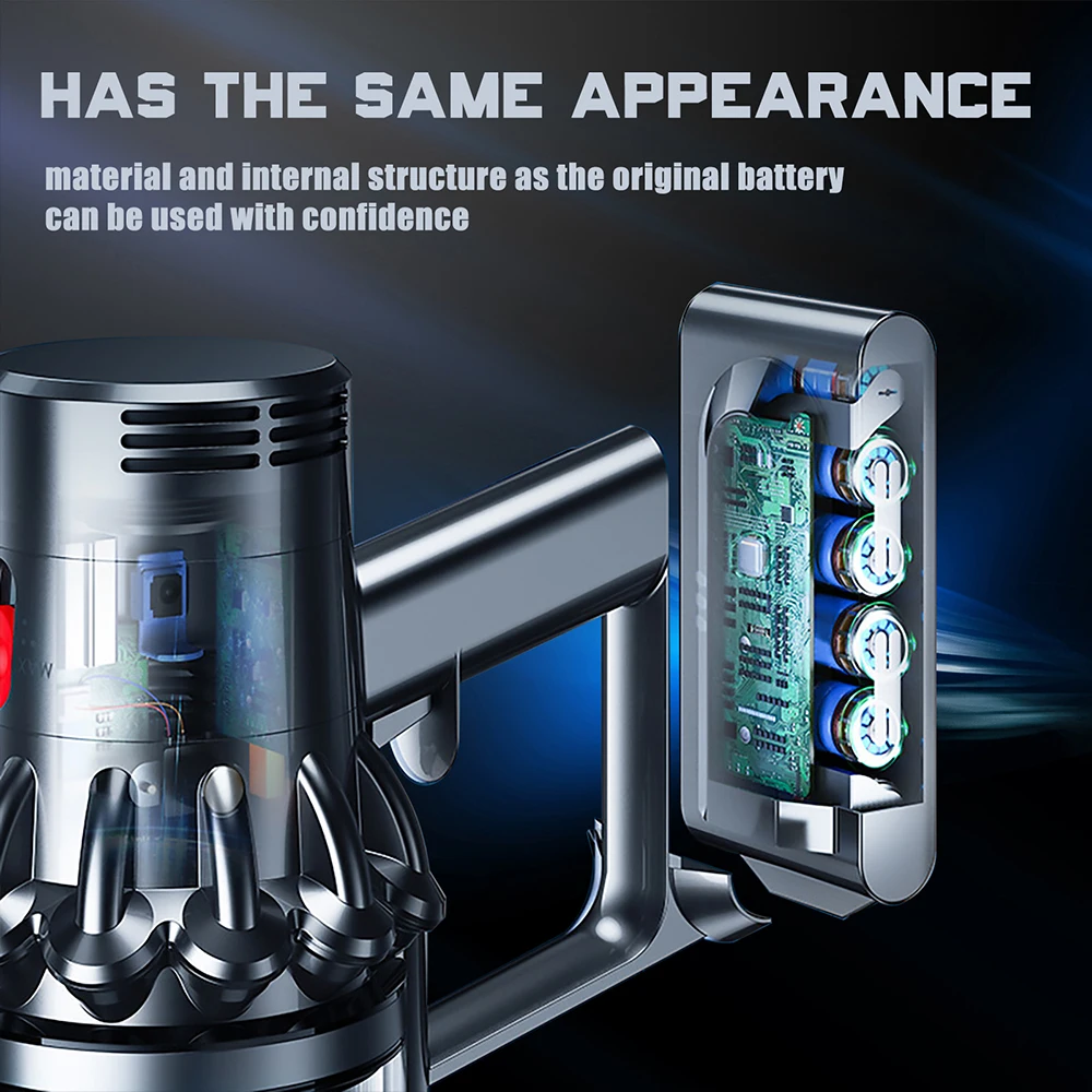 25.2V Battery for Dyson V11 SV14 SV15 SV16 SV17 SV22 V12,V11 Absolute/V11 Animal/V11 Fluffy Vacuum Cleaner Rechargeable battery
25.2V Battery for Dyson V11 SV14 SV15 SV16 SV17 SV22 V12,V11 Absolute/V11 Animal/V11 Fluffy Vacuum Cleaner Rechargeable battery