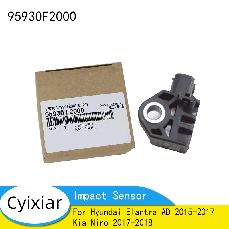 Band New Genuine Impact Sensor OEM 95930F2000 95930-F2000 For Hyundai Elantra AD 2015-2017 Kia Niro 2017-2018
Band New Genuine Impact Sensor OEM 95930F2000 95930-F2000 For Hyundai Elantra AD 2015-2017 Kia Niro 2017-2018