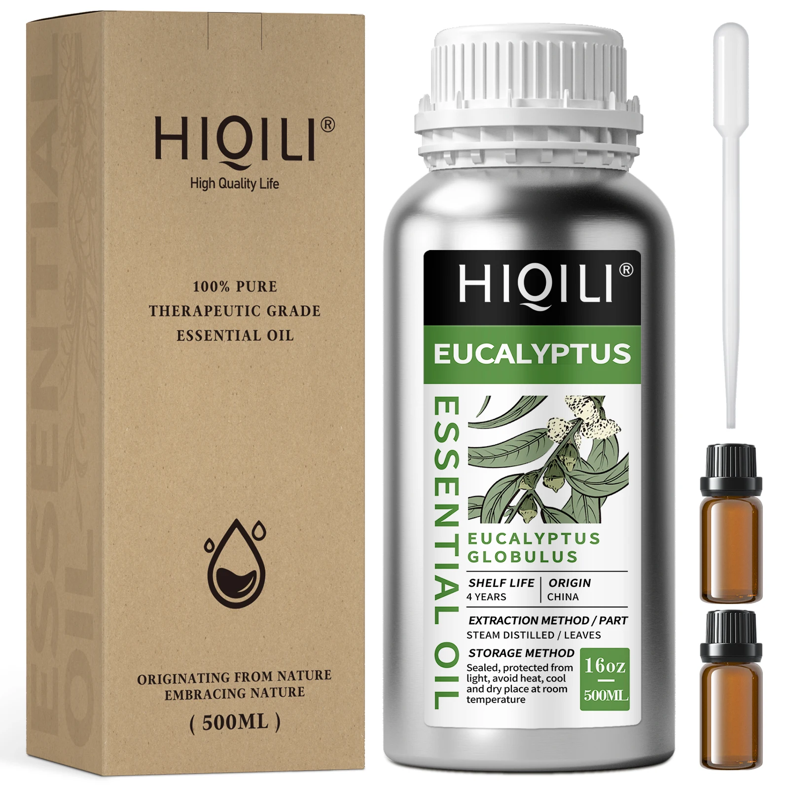 HIQILI 500ML Eucalyptus Essential Oils, 100% Pure Nature for Aromatherapy Used for Diffuser, Humidifier, Massage | Prevent Colds
HIQILI 500ML Eucalyptus Essential Oils, 100% Pure Nature for Aromatherapy Used for Diffuser, Humidifier, Massage | Prevent Colds