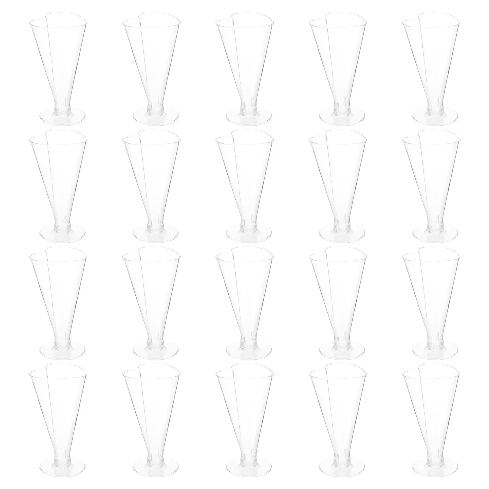 25Pcs Transparent Dessert Cups Ice Cream Bowls Parfait Cups High Base Serving Cup for Yogurt Pudding Milkshake Ice Cream
25Pcs Transparent Dessert Cups Ice Cream Bowls Parfait Cups High Base Serving Cup for Yogurt Pudding Milkshake Ice Cream