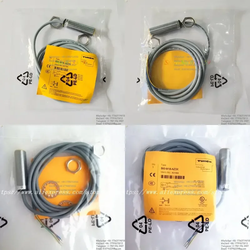 BI5-M18-AZ3X BI5-M18-RZ3X NI5-M18-AZ3X NI5-M18-RZ3X AC/DC Turck Proximity Switch Sensor New High-Quality
BI5-M18-AZ3X BI5-M18-RZ3X NI5-M18-AZ3X NI5-M18-RZ3X AC/DC Turck Proximity Switch Sensor New High-Quality