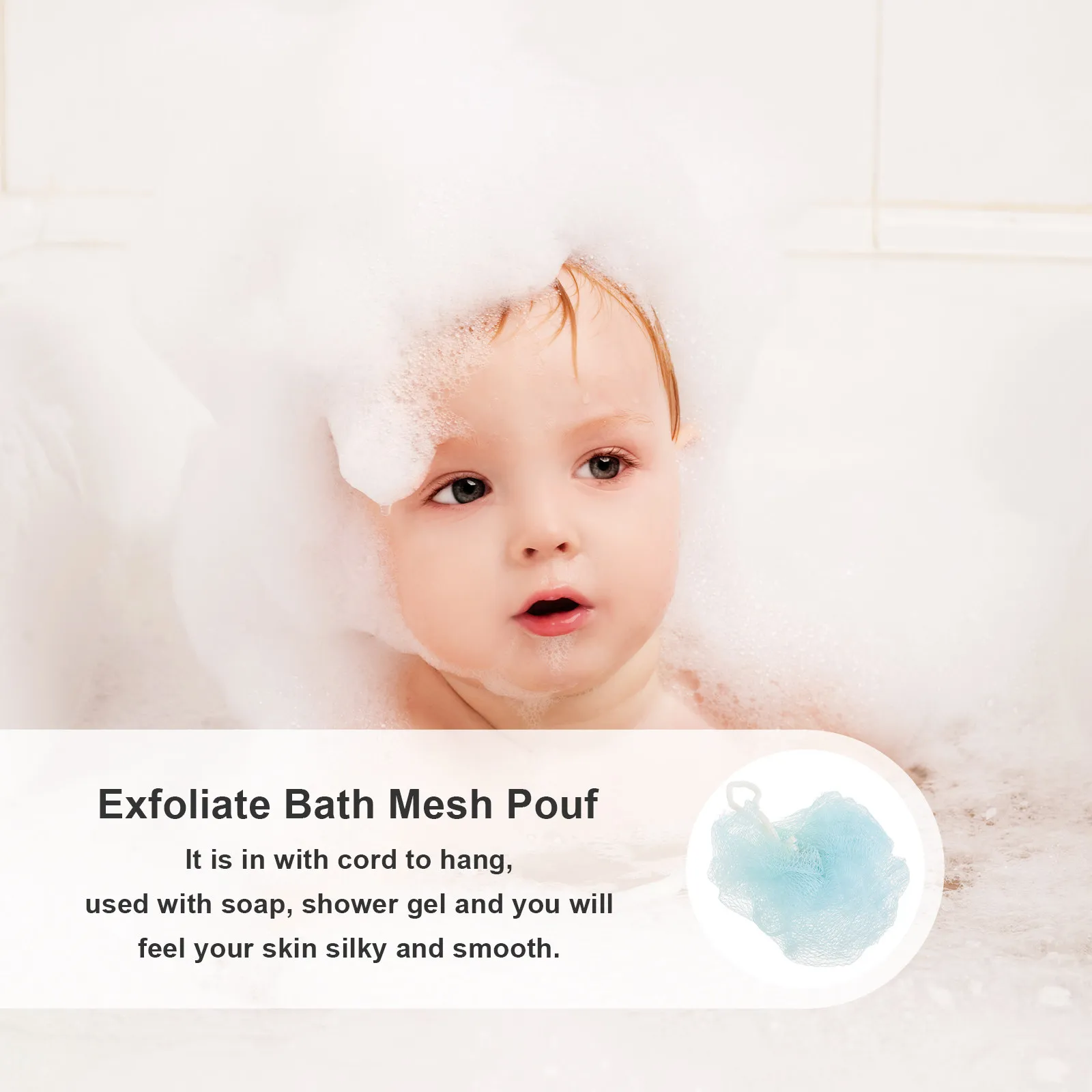 Набор из 4 шт. сетчатых мочалок-губок для душа и ванны, для отшелушивания и очищения, многоразовые, легкие, с упругой текстурой, бережные к коже
Набор из 4 шт. сетчатых мочалок-губок для душа и ванны, для отшелушивания и очищения, многоразовые, легкие, с упругой текстурой, бережные к коже