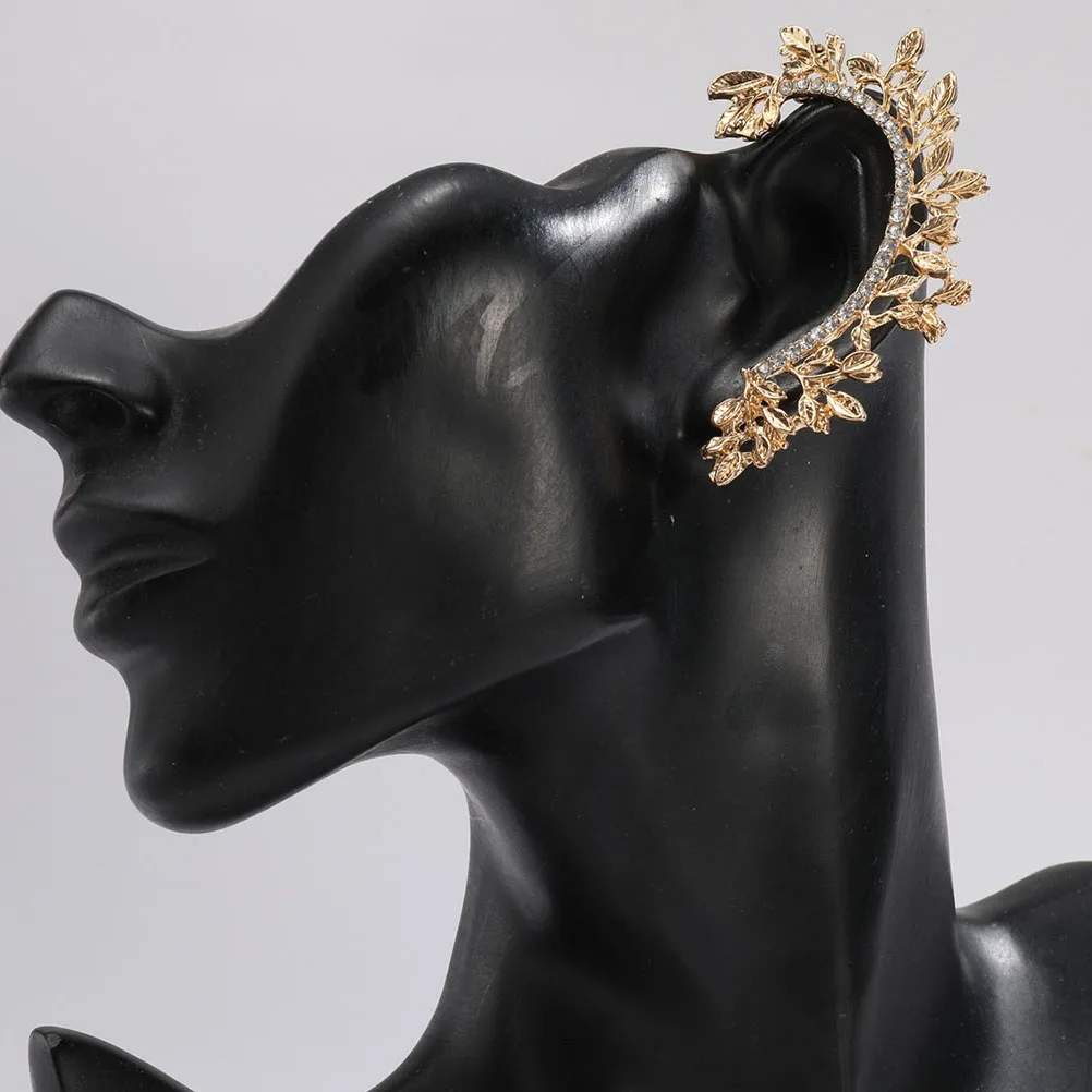 2Pcs Leaf Climber Ear Clip Alloy Crystal Ear Wrap Earrings Chic Lightweight Jewelry Gift for Women Leaf Climbers
2Pcs Leaf Climber Ear Clip Alloy Crystal Ear Wrap Earrings Chic Lightweight Jewelry Gift for Women Leaf Climbers