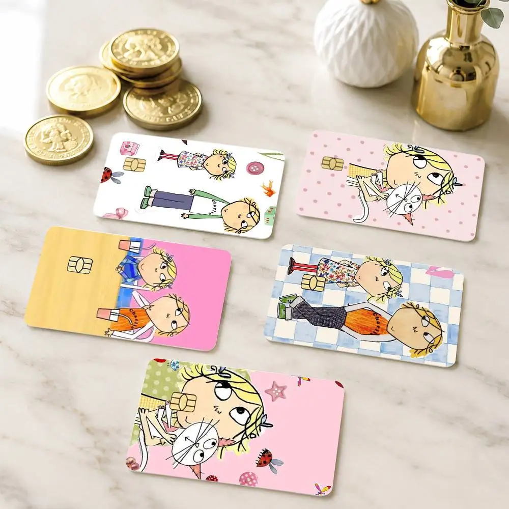 C-Cartoon C-Charlie and Lola Credit Card HD Stickers Game Card Decal Small Chip Waterproof Sticker Gift
C-Cartoon C-Charlie and Lola Credit Card HD Stickers Game Card Decal Small Chip Waterproof Sticker Gift