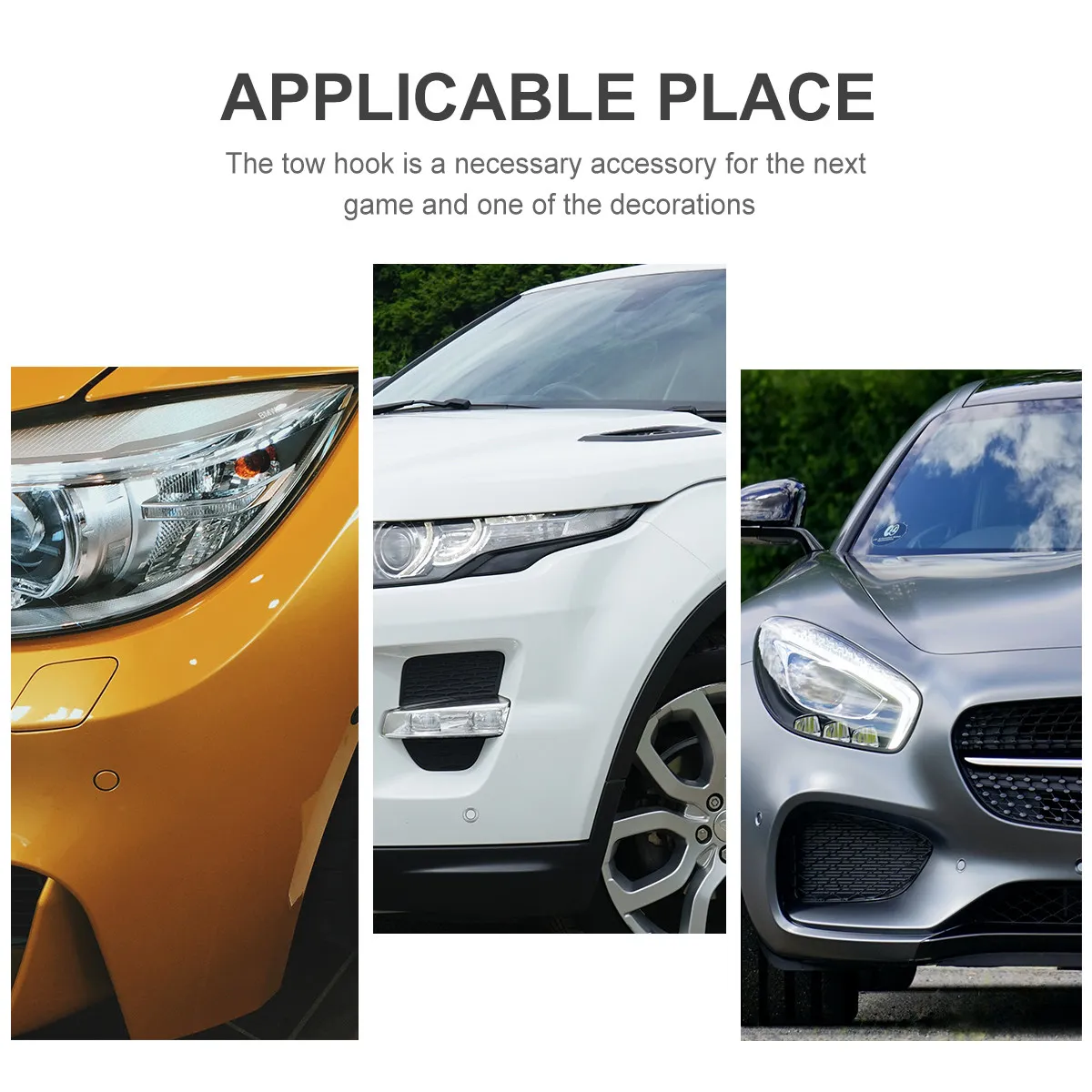Universal Car Tow Hook Aluminum Alloy Triangle Ring Front Rear Bumper Mounting Towing Accessory Stylish Track Racer Design
Universal Car Tow Hook Aluminum Alloy Triangle Ring Front Rear Bumper Mounting Towing Accessory Stylish Track Racer Design