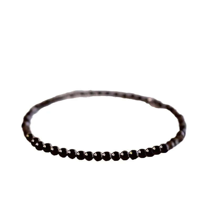 Natural Obsidian Thin Bracelet Single Loop Zodiac Year Luck Transfer Jewelry Retro Niche Couple Bracelets Gifts
Natural Obsidian Thin Bracelet Single Loop Zodiac Year Luck Transfer Jewelry Retro Niche Couple Bracelets Gifts
