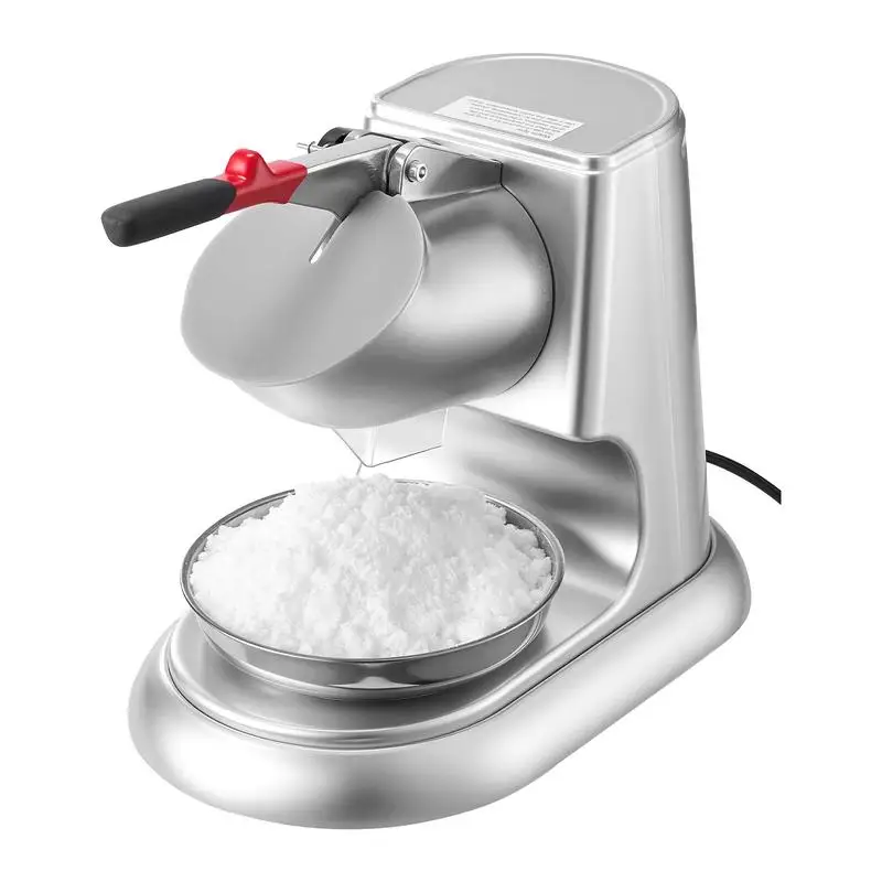 Ice Crusher Machine, 220lbs Per Hour Electric 4 Blades Snow Cone Maker, Stainless Steel Shaved Ice Machine with Bowl and Cover, 300W 2000RPM Ice-Shaver for Home and Commercial Use, Silver
Ice Crusher Machine, 220lbs Per Hour Electric 4 Blades Snow Cone Maker, Stainless Steel Shaved Ice Machine with Bowl and Cover, 300W 2000RPM Ice-Shaver for Home and Commercial Use, Silver